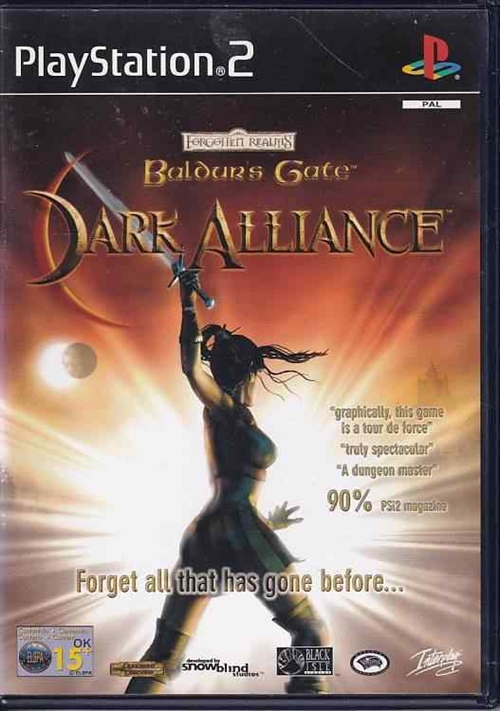 Baldurs Gate Dark Alliance - PS2 (B Grade) (Genbrug)